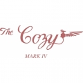 The Cozy Mark IV Aircraft Decal/Sticker 5 3/4''high x 13 1/4''wide!